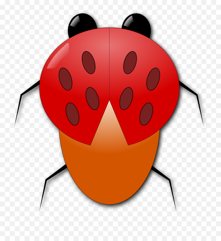 Ladybug Red Big Drawing Free Image Download - Beetles Png,Ladybug Icon Leaf