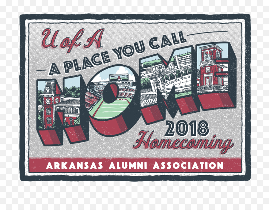 Join The 2018 Homecoming Celebration University Of Arkansas - Label Png,Homecoming Png