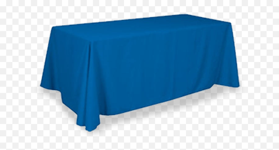 Download Hd Table Throw Print U0026 Imprint Options - Blue Table Tablecloth Png,Cloth Png