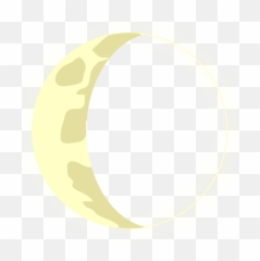 Free Moon Waning Crescent 1193144 Png With Transparent - Eclipse