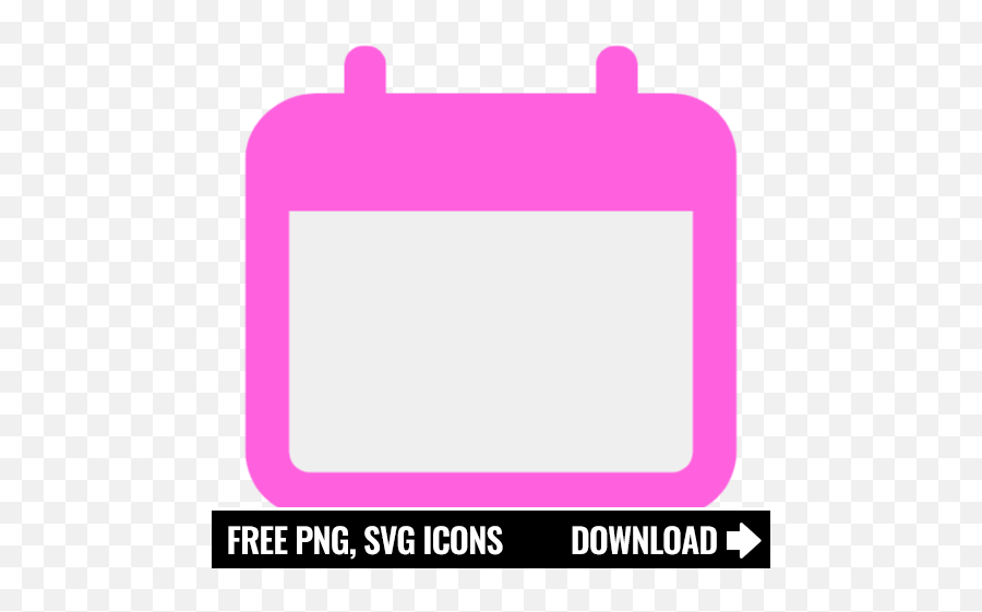 Free Calendar Icon Symbol Png Svg Download - Girly,Movie File Icon