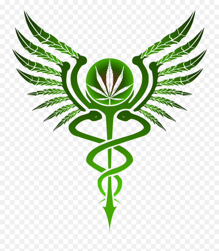 Caduceus Medical Marijuana - Medical Marijuana Transparent Background Png,Caduceus Transparent Background