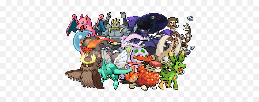Fakemon Festival Pack Free To Use Relic Castle - Fictional Character Png,Pokemon Icon Sprites