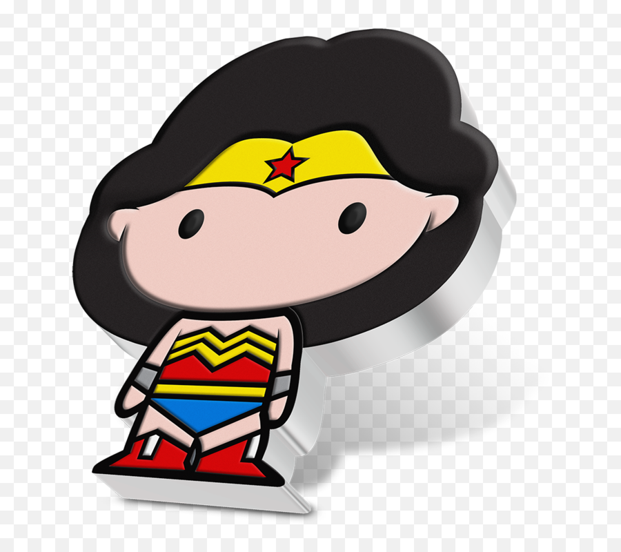 2020 Chibi Coin Collection - Dc Comics Wonder Woman Niue Chibi Wonder Woman Simple Png,Wonder Woman Amazon Hero Icon