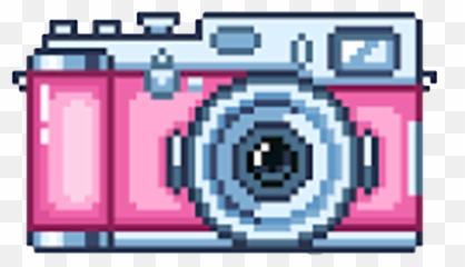 Analog Photo - Anna Stroie Pink Camera Pixel Png