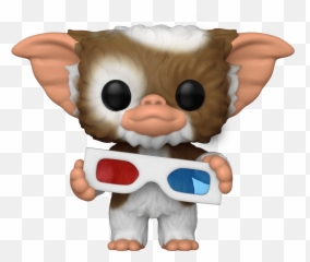 Funko Pop Movies Gremlins - Gizmo with 3D Glasses Pop png