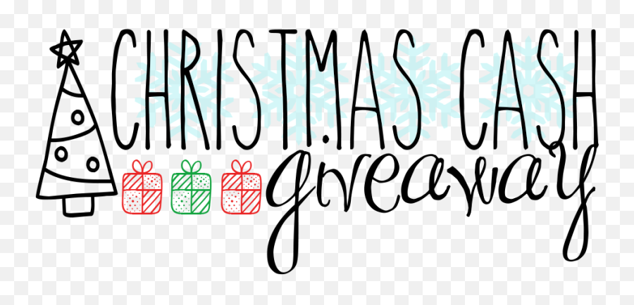 Christmas Cash Giveaway Png