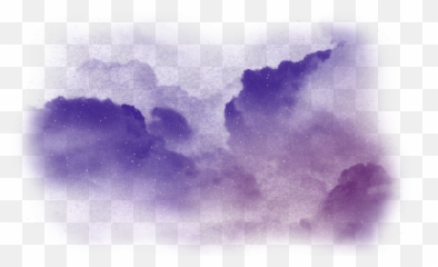 Ftestickers Overlay Cloud Mist Fog - Purple Clouds Transparent png