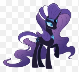 My Little Pony Midnight Rarity - Mlp Nightmare Rarity Png,Rarity Png