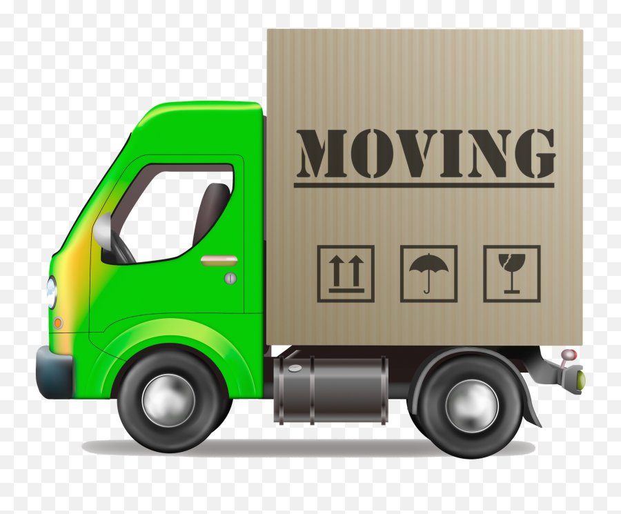 moving truck clipart transparent background