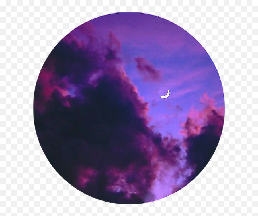 Tumblr Aesthetic Pastel Space Stars Moon Png - Moon Aesthetic Profile,Tumblr Stars Png