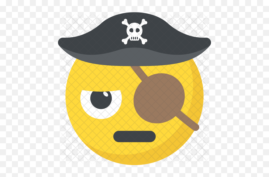 Pirate Emoji Icon - Pirate Emoji Png,Panda Emoji Png