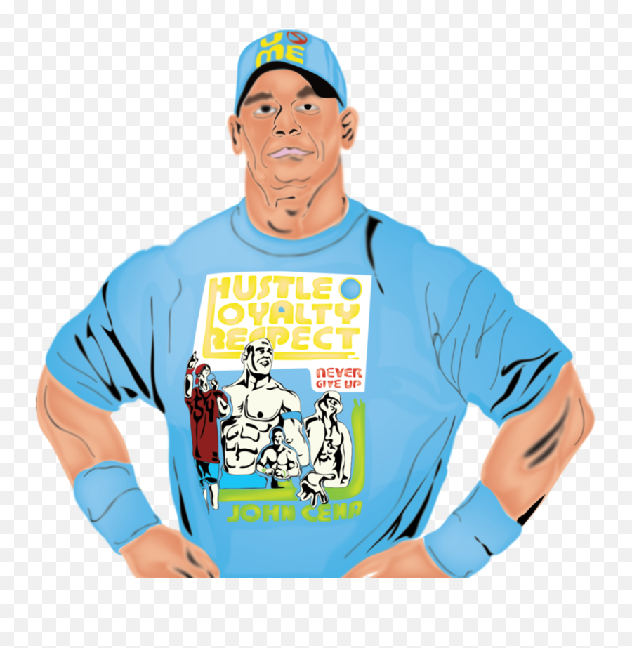 Download Hd John Cena By Qasimali01 - John Cena Vector Png Cool John Cena Logo Png,Cena Png