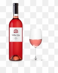 Download Rose Wine Png - Bottle Of Transparent