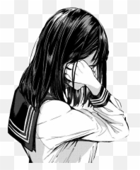 Drawn Sad Broken Man 15 - Sad Girl Cartoon Images Download Png,Sad Girl Png