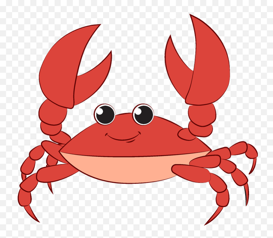 Clipart - Crab Clipart Png,Crab Transparent
