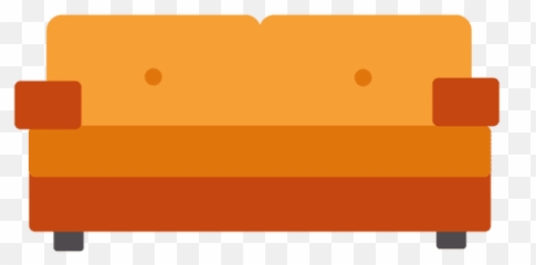 Transparent Png Svg Vector File - Sofá