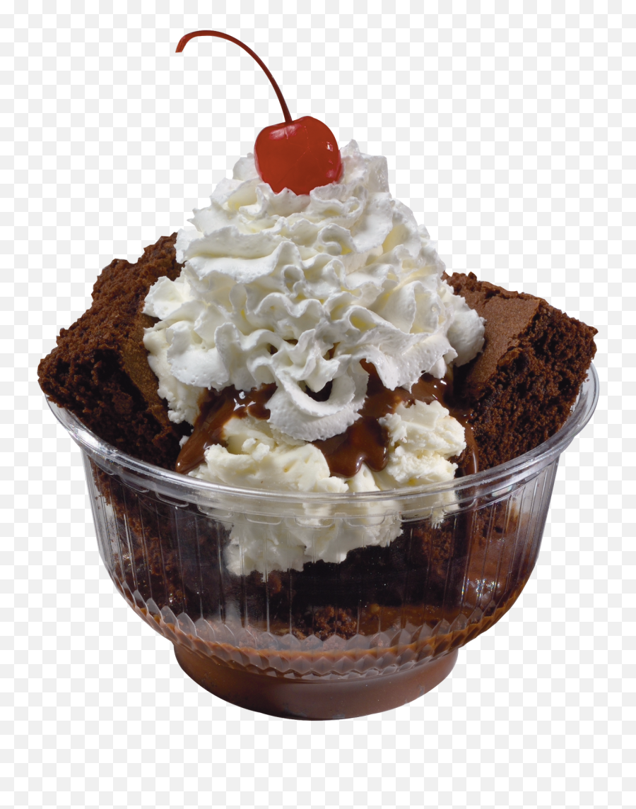 Download Ice Cream Bowl Png Image - Ice Cream Brownie Sundae,Bowl Png