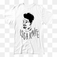 21 Savage Issa Knife T - Shirt 21 Savage Full Size Png Nordic Wolf Tshirt,Savage Png