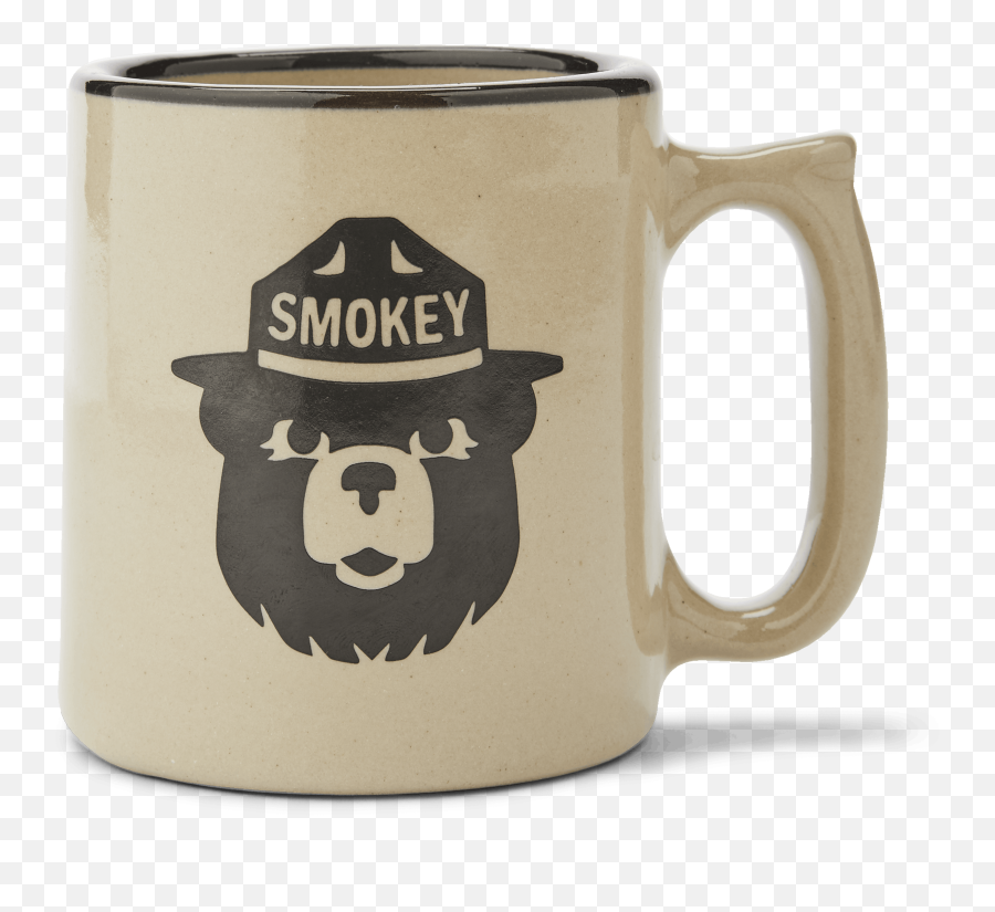 Smokey Bear Stoneware Mug Filson Png - Filson Smokey Bear Mug,Smokey Png