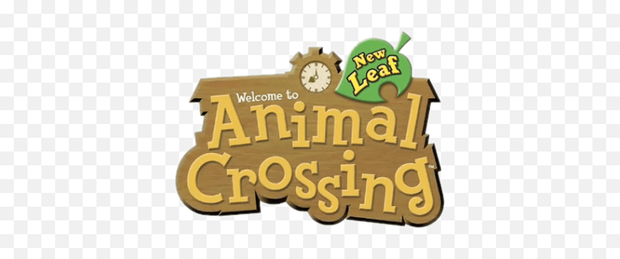 Animal Crossing New Leaf Logo - Animal Crossing Png,Leaf Logo
