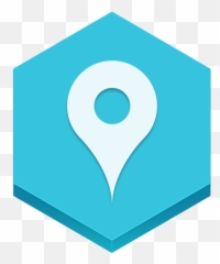Location Icon Hex Iconset Martz90 - png