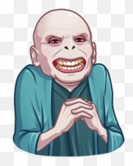 Download Free Png Voldemort - Harry Potter Stickers Voldemort,Voldemort Png