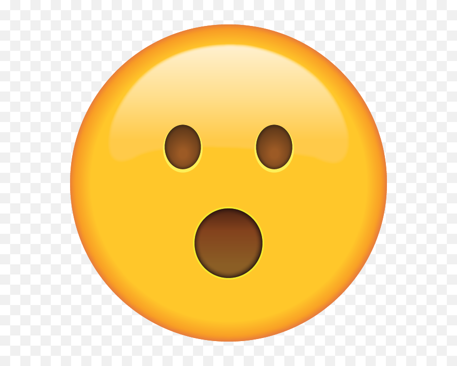 Download Surprised Face Emoji - Smiley Png,Suprised Emoji Png