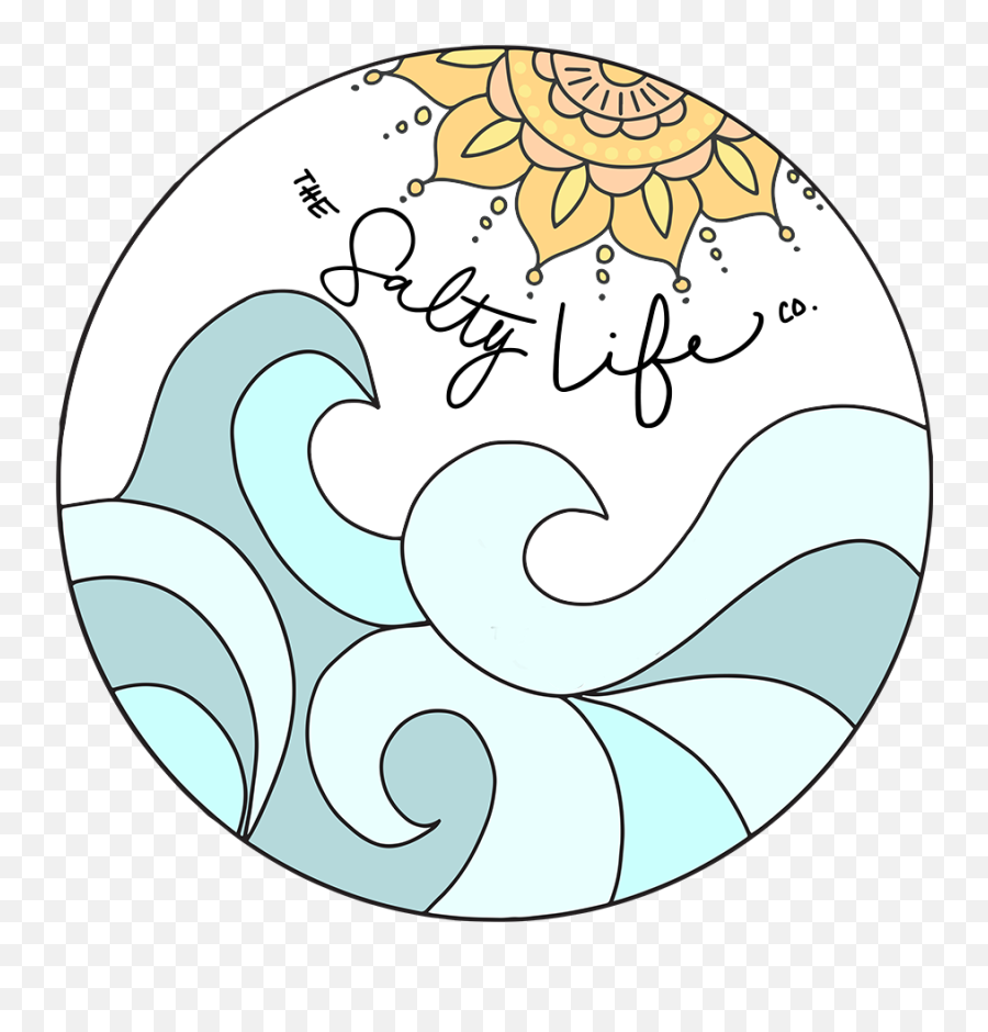 Products U2013 Tagged Good Vibes Decor The Salty Life Co - Salty Life Sticker Png,Salty Png
