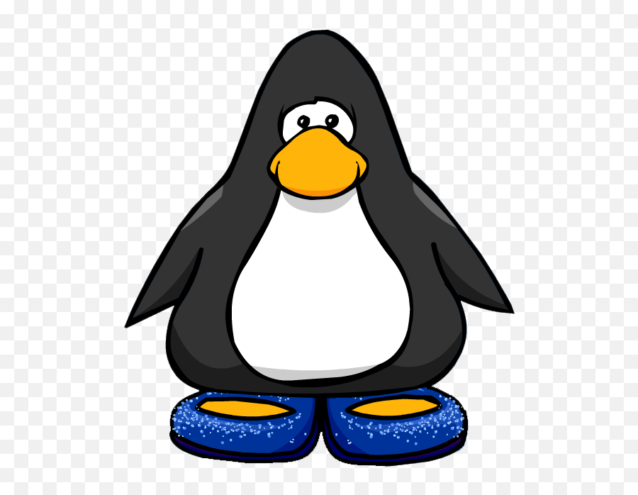 Blue Stardust Slippers From A Player Card - Club Penguin Penguin Club Png,Ninja Mask Png