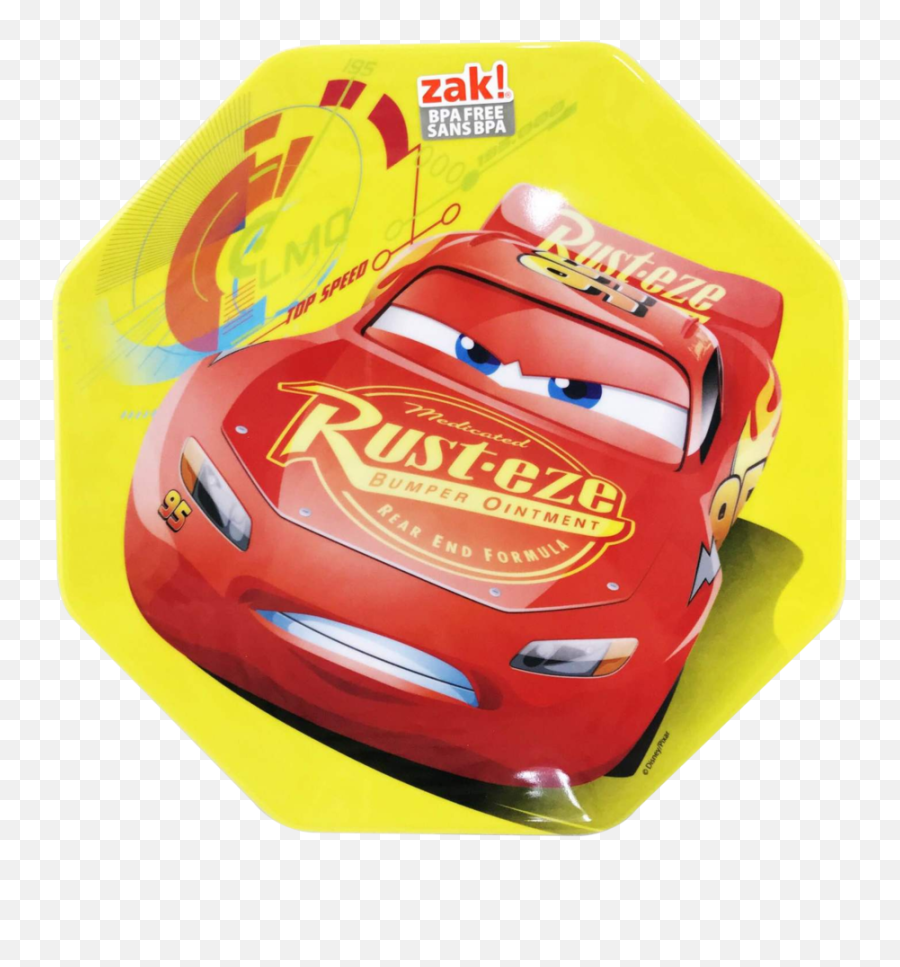 Disney Cars Round Plate - Lightning Mcqueen Lunch Bags Png,Disney Cars Png