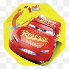 Disney Cars Round Plate - Lightning Mcqueen Lunch Bags Png,Disney Cars Png