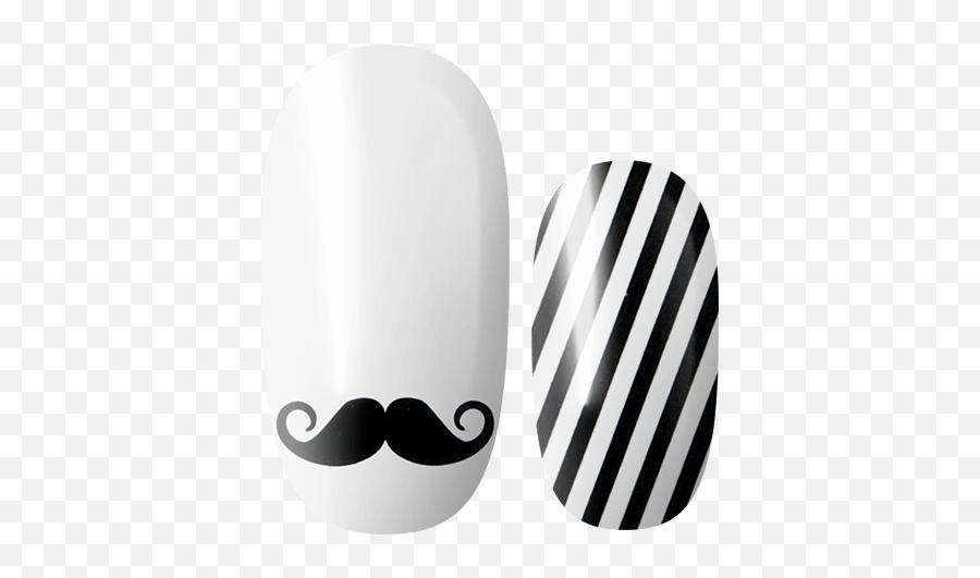 French Mustache Nail Wraps Online Shop - Table Png,French Mustache Png