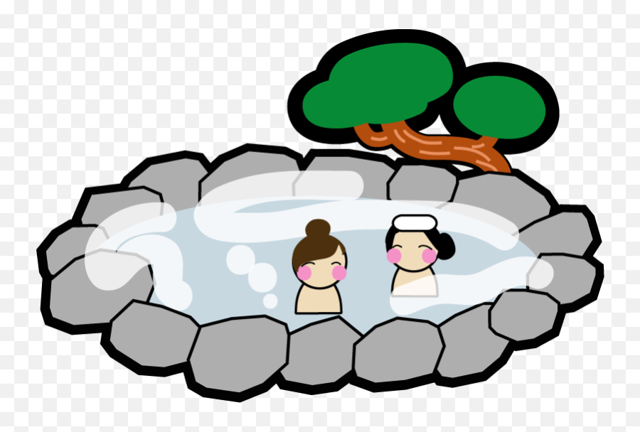 Download Japanese Inns - Hot Springs Png,Spring Clipart Png