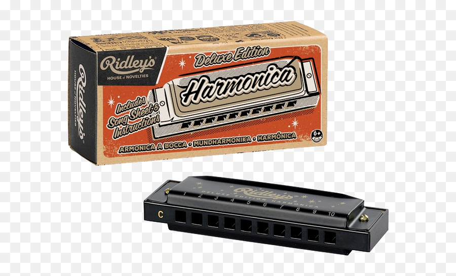 Deluxe Harmonica Png Image - Armonica Ridleys,Harmonica Png