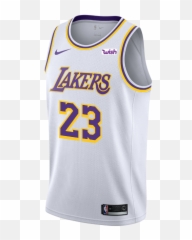 Los Angeles Lakers Lebron James 2018 - 19 Association Edition Swingman Lebron Jersey png