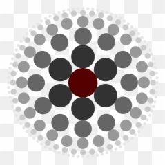 Download Circles Fade Three - Polka Dots Pattern Fading Out png