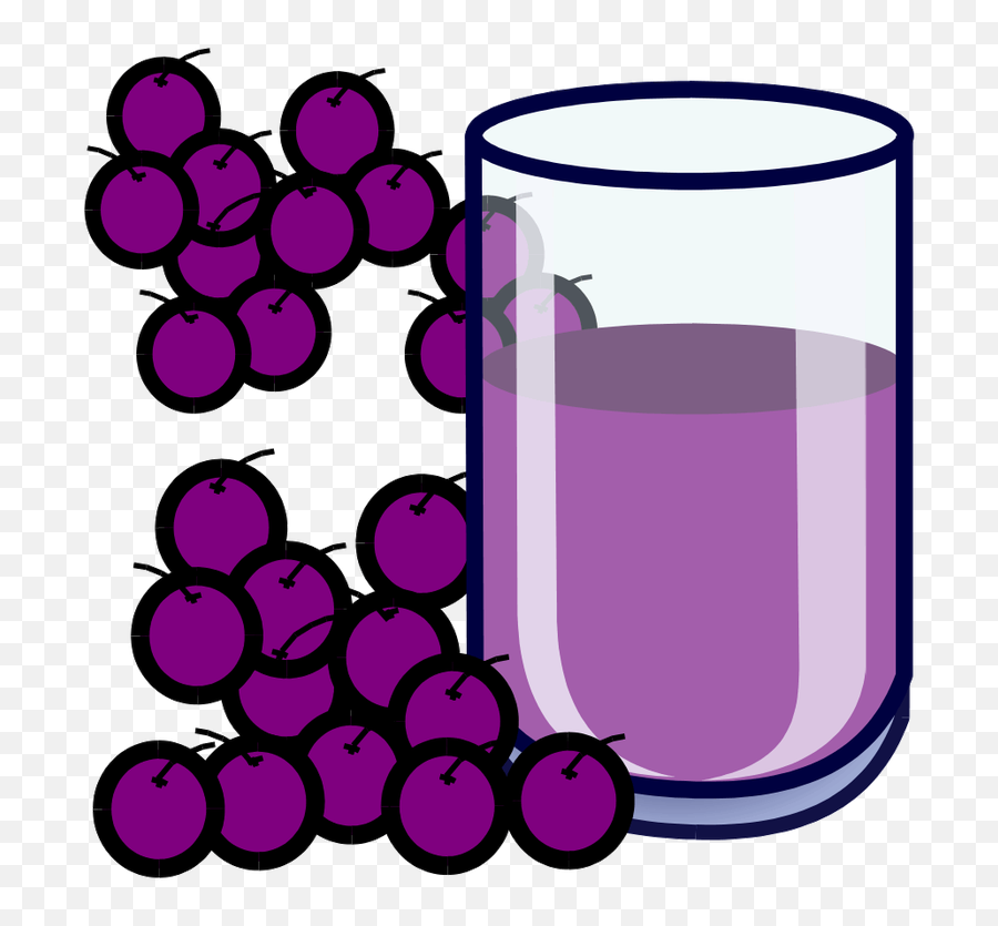 Symbol Drinks - Talksense Grape And Grape Juice Clipart Png,Drink Png