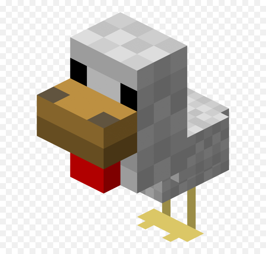Minecraft Transparent Images - Minecraft Baby Chicken Png,Minecraft Logo Transparent Background