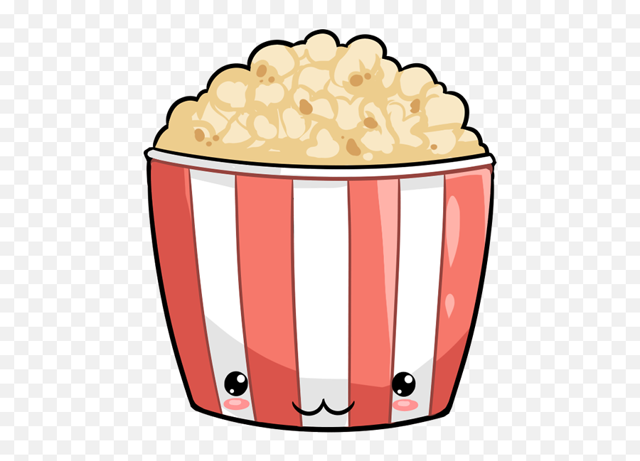 Popcorn Clipart - Full Size Clipart 3373234 Pinclipart Popcorn Clpart Png,Popcorn Clipart Png