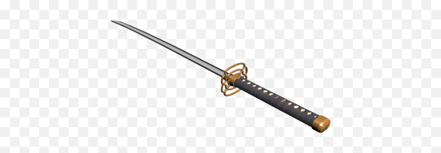 Katana Free 3d Model - Katana Obj Png,Samurai Sword Png