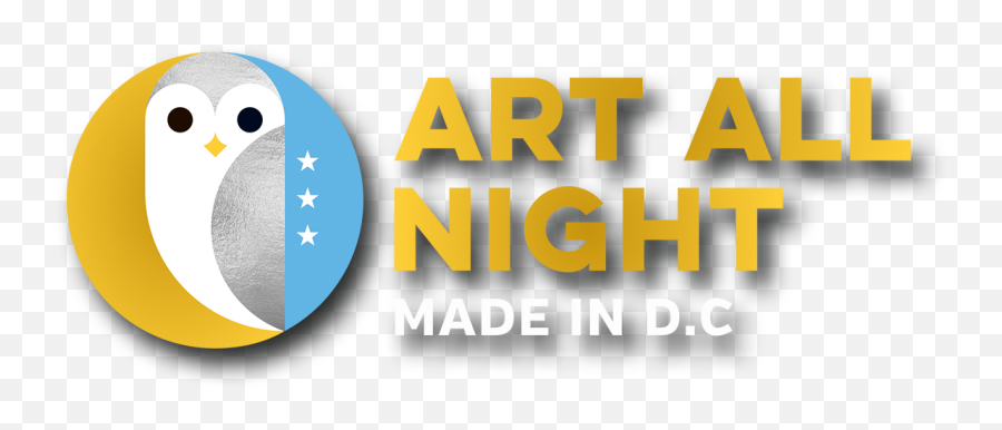 Art All Night Dc Logo - Graphic Design Png,Dc Logo Png