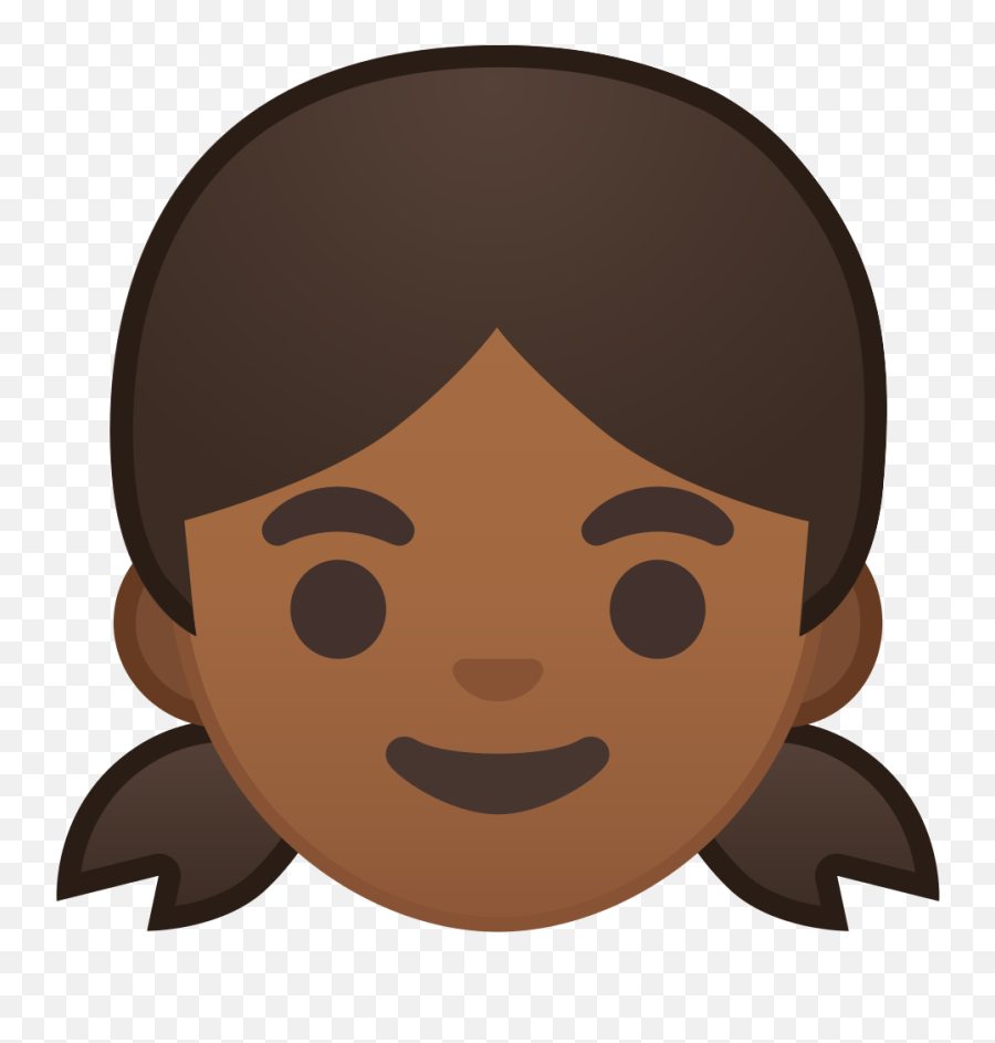 Girl Emoji With Medium - Girl Emoji Face Transparent Png,Boy Emoji Png