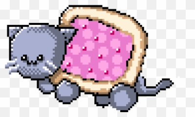Derp Eyes Png - Nyan Derp Kawaii Turtle Pixel Art Grid