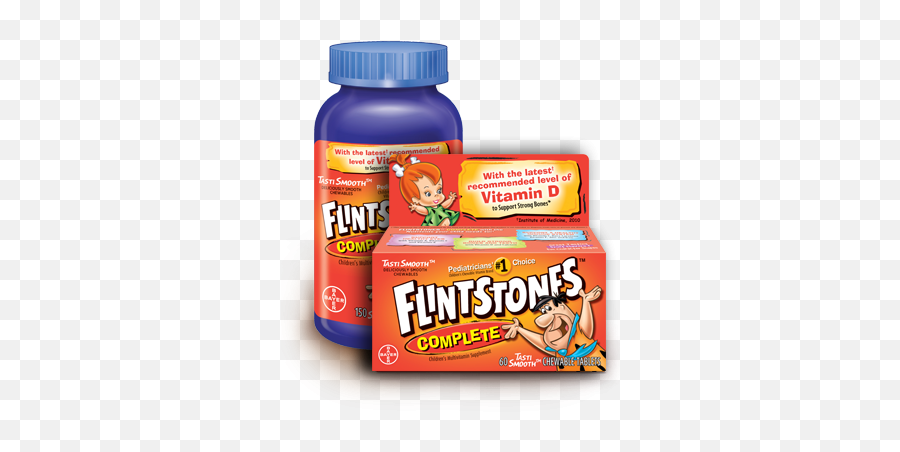 Flintstones Vitamins Contain Artificial Sweeteners And Gmo - Flintstones Chewable Vitamins With Iron Png,Flintstones Png