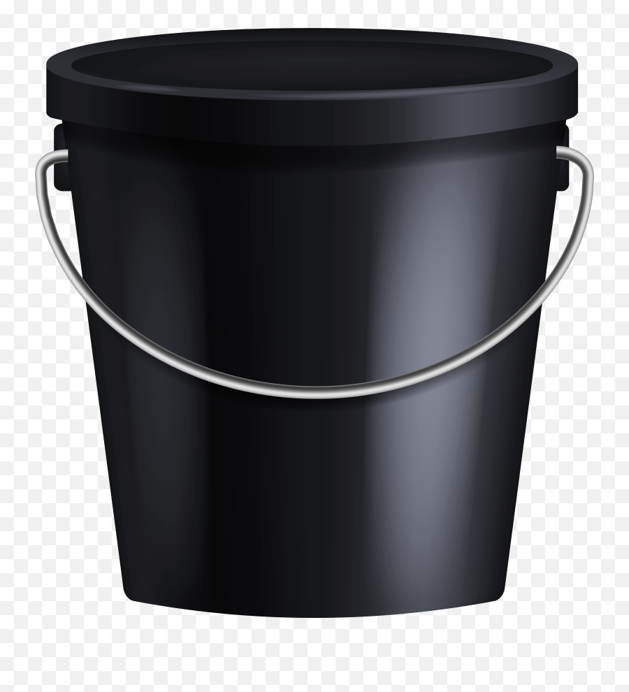 Download Black Bucket Png Clipart