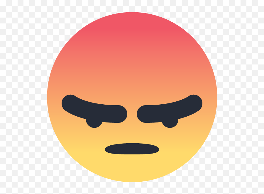 Facebook Angry Emoji Emoticon Vector - Facebook Angry Emoji Png,Facebook Logo Emoji