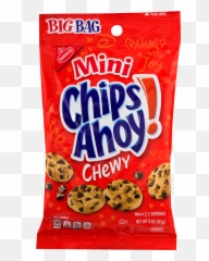 Nabisco Chips Mini Chewy Cookies - Chips Ahoy Cookies Mini Chewy Png,Chips Ahoy Logo