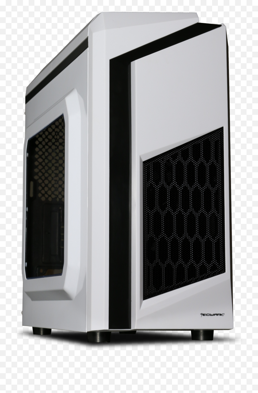 F3 Gaming Tecware Mid Tower Case - Horizontal Png,Transparent Computer Case