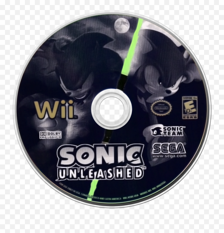 Sonic Unleashed Details - Sonic Unleashed Wii Disc Png,Sonic Unleashed Logo